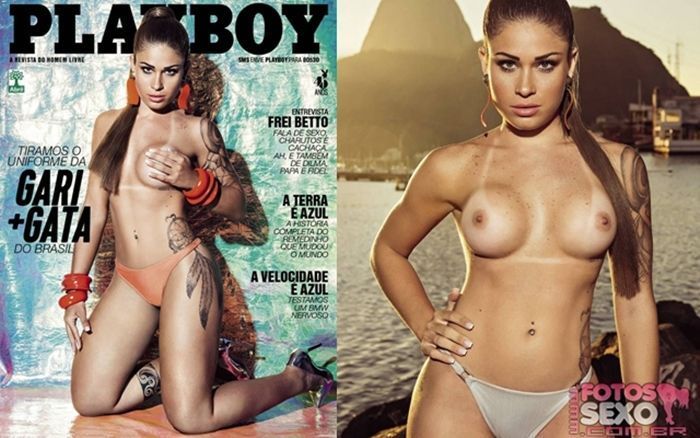 Gari Gata – Rita Mattos – Vira capa da Playboy de Setembro